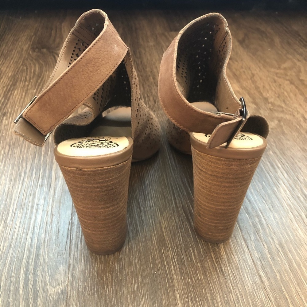 Vince Camuto Brown Open Toe Block Heels - image 6